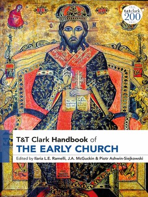 cover image of T&T Clark Handbook of the Early Church